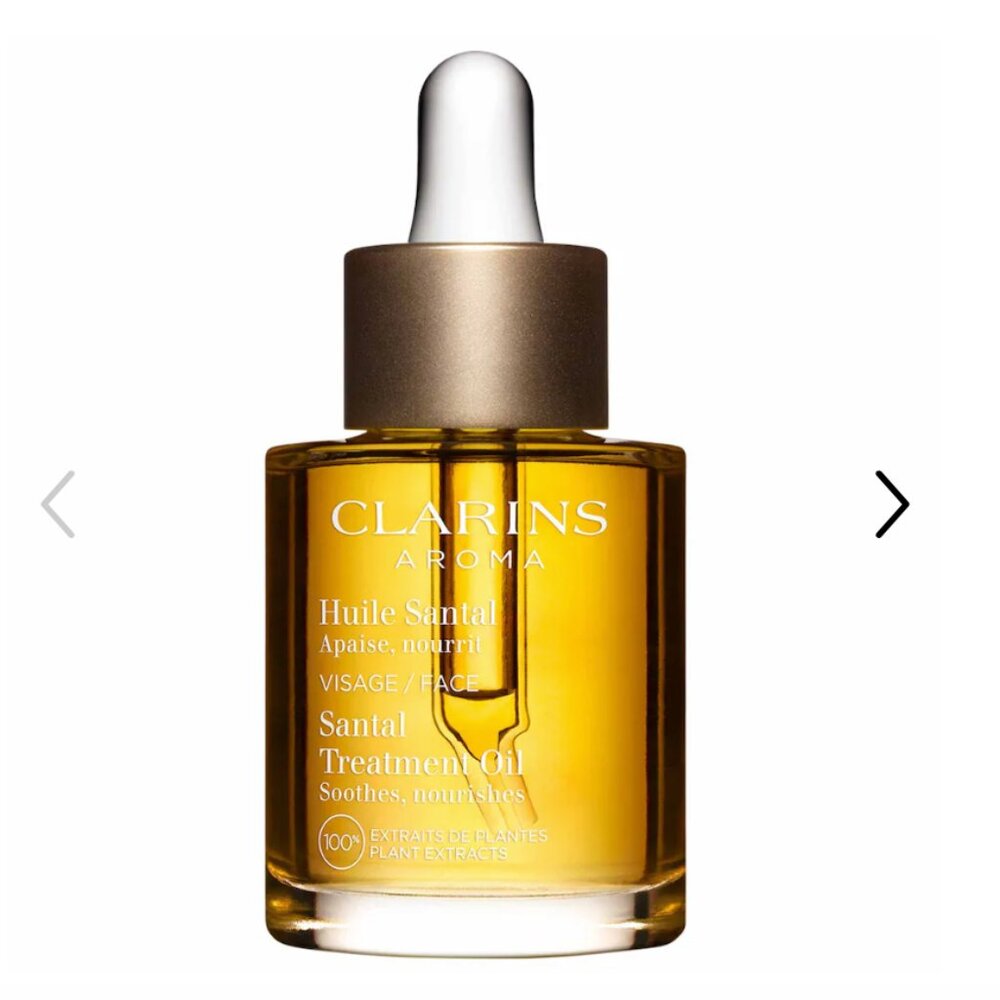 NWT Clarins Santal Soothing & Hydrating Face Treatment Oil